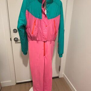 ASOS 4505 ski suit in colourblock